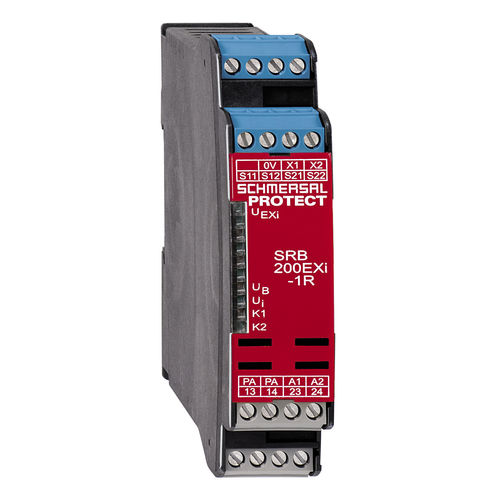 Реле безопасности SRB 200EXIАварийная остановкаDIN-рейка