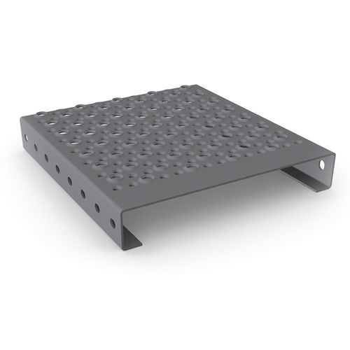 Aluminum grating Formstep 04galvanized steelstainless steelperforated sheet metal