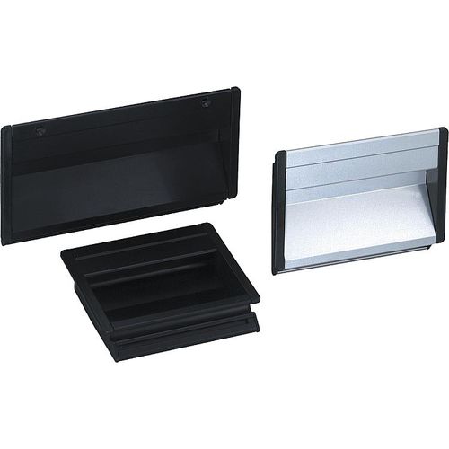 Ручка утопленная 06960алюминийплоскаяпрямоугольная