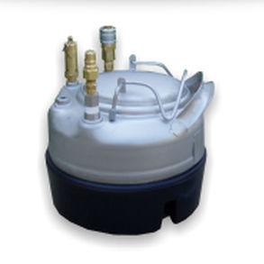 Pressure tank storagefor adhesive materialsinox