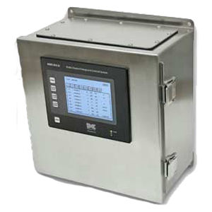 Адресный блок управления газоанализатором MCX-32, многоканальный ЖК-дисплей