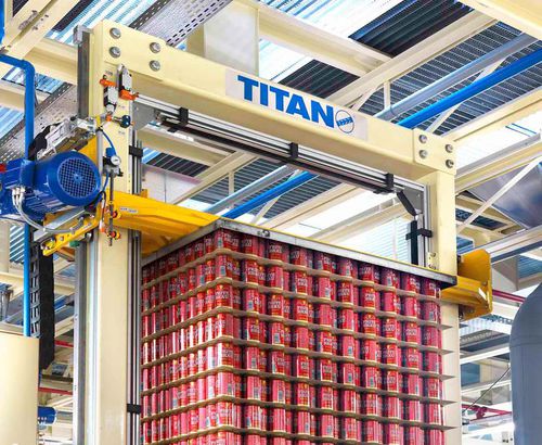 Автоматическая линия сборки обвязочной машины из листового металла