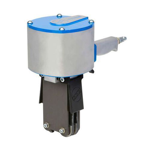 Пневматическое обвязывающее и натяжное устройство ДПЗ-Л для стальных лент с уплотнителем