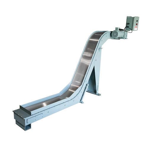 Magnetic belt conveyor Z typefor the metallurgical industrychip