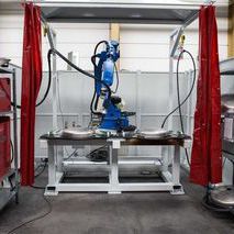 Лазерный сварочный аппарат роботизированный