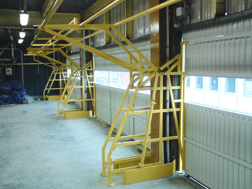 Охранные поворотные ворота Тип P