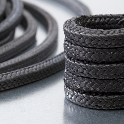 Набивка плетеная графитовая LATTYgraf Tcarbonдля насосоввысокотемпературная