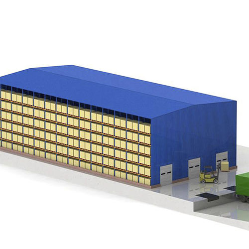 Складская стеллажная система ISO9001/ISO14001/UN-AUTO112701для тяжелых грузовавтоматизированная