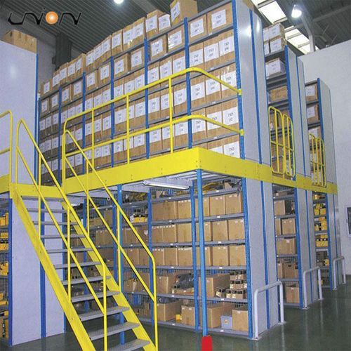 Многоярусный промышленный мезонин ISO9001, ISO14001 | UN-MP121705Стеллаж для поддонов для промышленных полов