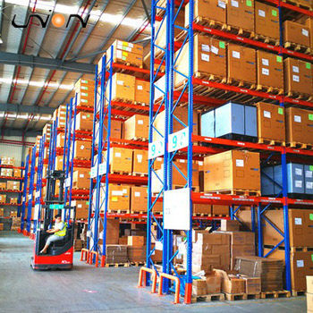 Складской стеллаж UN-PR19082905для тяжелых грузовиз сталирегулируемый