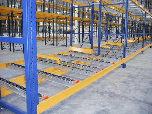 Стеллажи для поддонов ISO9001, ISO14001 | UN-PS0801динамический