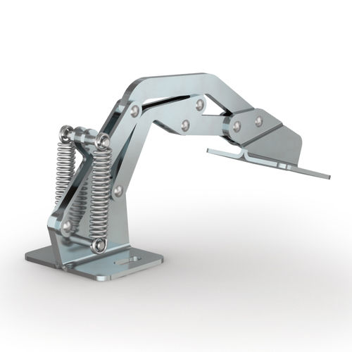 Петля скрытая 70-1-3645ПружинаСталь оцинкованнаяВвинчивающаяся