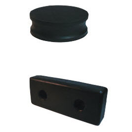 Круглая антивибрационная опора G резиновый станочный блок