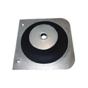 Квадратная антивибрационная опора RTKOP из резины и эластомерадля машин
