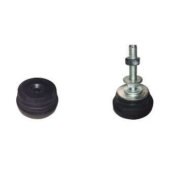 Цилиндрическая антивибрационная опора из резины M940для станков с резьбой