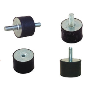 Цилиндрическая антивибрационная опора 1100резиноваядля станков с резьбой