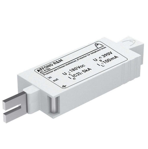 Устройство защиты от перенапряжения телефонной линии ATFONO R&M1модульныйкомпактный вставной модуль