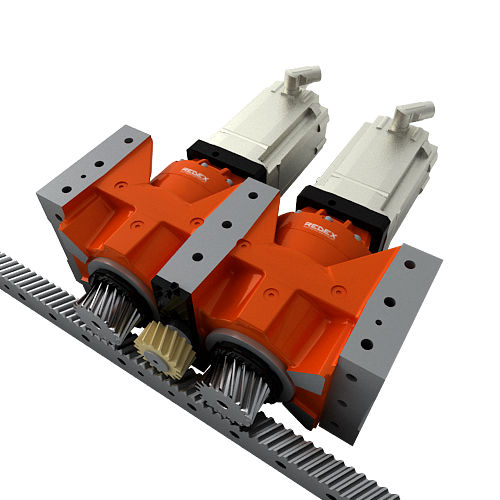 Планетарный редуктор Twin DRP+Mшестерняодноступенчатыйдвухступенчатый