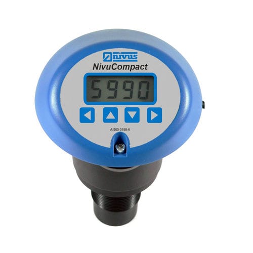 Ультразвуковой датчик уровня NivuCompactдля жидкостей2-проводнойцифровой выход