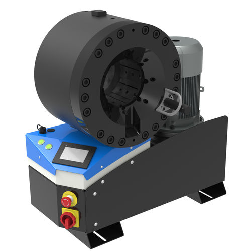 Hose crimping machine S CRIMP 420 EVOhydraulic hoseconnectorfor elbow fittings