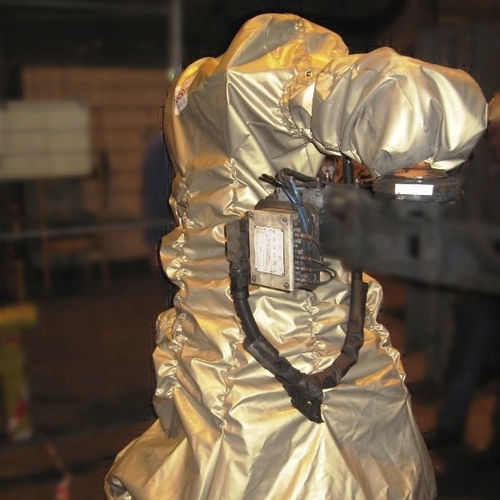 Surface treatment robot protective cover TIFFON-GREEN / TKS-ALU / TEXALIS/ CARDELcutting robotwaterproofcustom