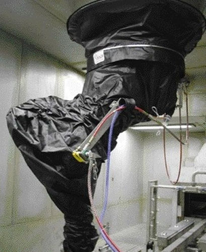 Painting robot protective cover CAPTUR / SLEEVES / FPB / TTY / TYSO