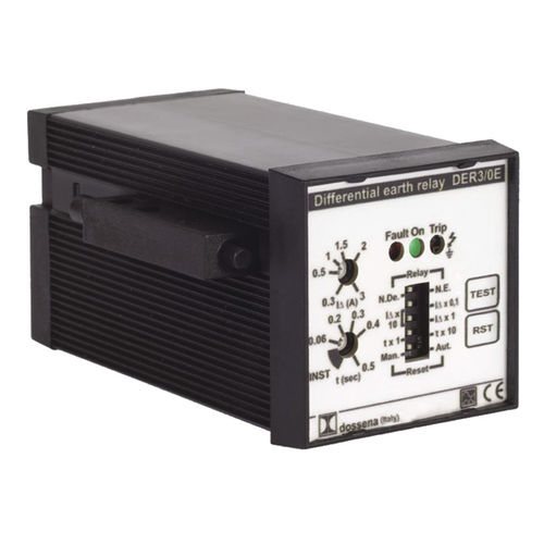 Реле дифференциальной защиты DER3/0Ток утечки на землю1 НО/НЗ