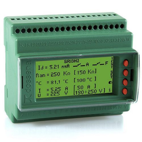 Insulation monitor for medical applications SRI3/H2 for three-phase systemsfor AC networksfor low voltage network