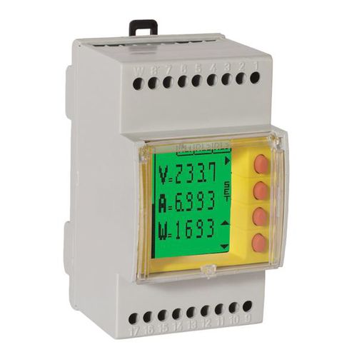 Однофазный счетчик электроэнергии EASYPOWERDIN рельсовый цифровой50 Гц