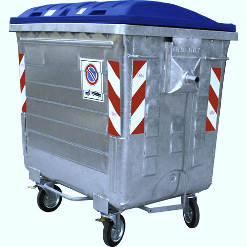 Metal waste container GRA-200for plasticsfor paperfor urban waste