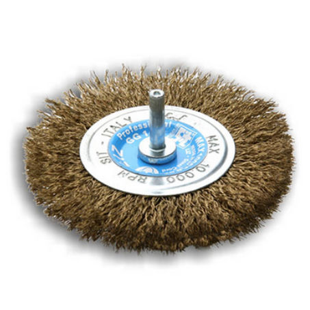 Круглая щетка GG102 для чистки стали для сверл.