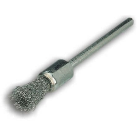 Концевая щетка PL15 / PL20 для очистки, удаления заусенцев, стали
