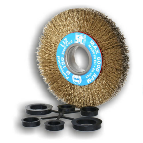 Круглая щетка серии 3-4000 для очистки металла от заусенцев