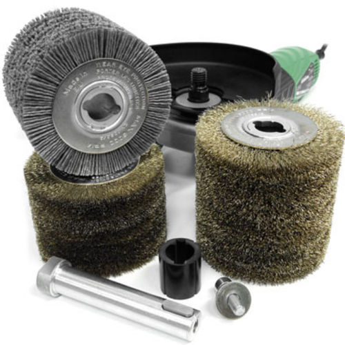 Цилиндрическая щетка серии RSFочисткафинишнаянержавеющая сталь