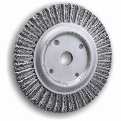 Щетка дисковая узловатая серии UZ для чистки металла