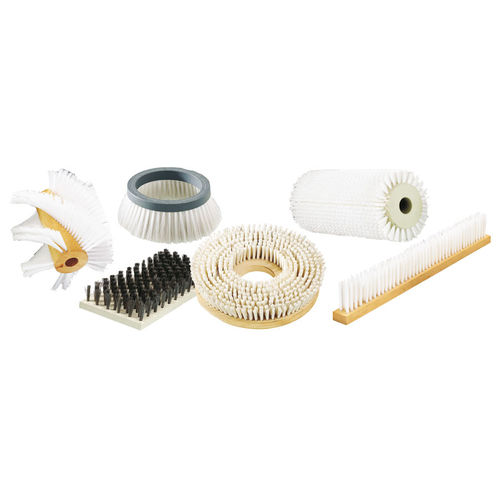 Круглая щетка цилиндрическая для полосовой очистки