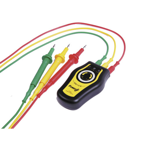 Тестер последовательности фаз серии DR706сетевойдля электроустановокпереносной