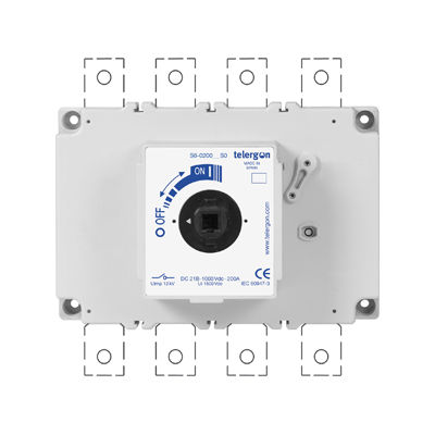Выключатель постоянного тока S6-0125__S0Однополюсный2-полюсный, для монтажа на шине