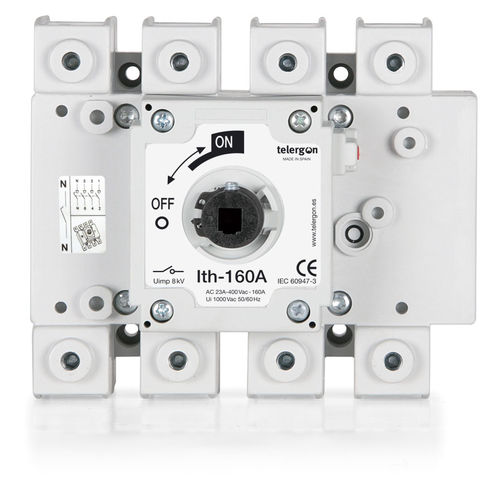 Выключатель переменного тока S5-20004-полюсный3-полюсный для монтажа на шине