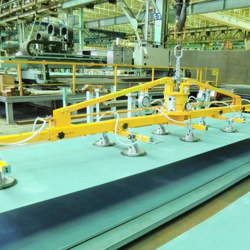 Metal sheet vacuum lifting device JVD M-6075for heavy loadshorizontal