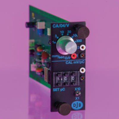 Усилитель заряда CA/04/Vограничительный преобразователь, монтируемый в стойку