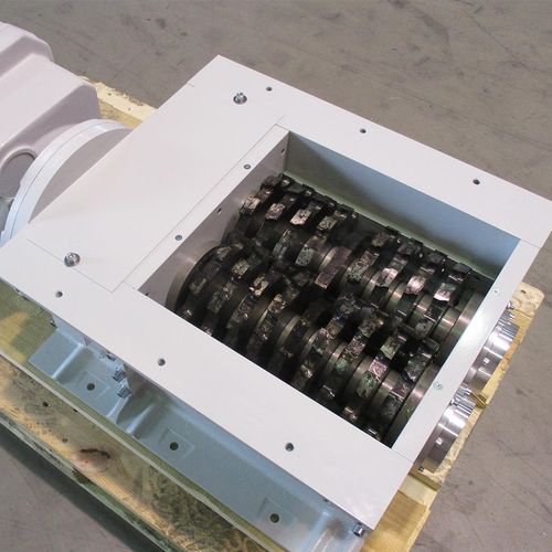 Двухвальный измельчитель ZW 400стеклометаллостружка