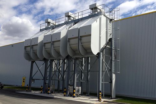 Многокамерный силос для складских контейнеровпромышленный