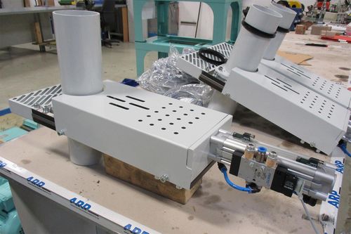 Задвижка шиберно-ножевая Ду 80/Ду 100 пневмоэкстракционная