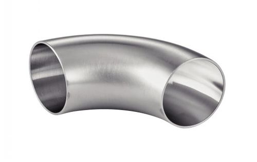 Гидравлический фитинг серии 61211 приварной, угол 90°, нержавеющая сталь