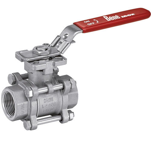 Шаровой кран серии 58183 ручной запорный с внутренней резьбой