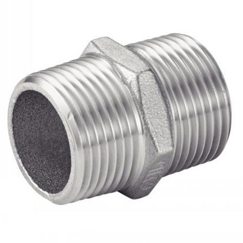 Ниппель из нержавеющей стали серии 5221 с шестигранной резьбой