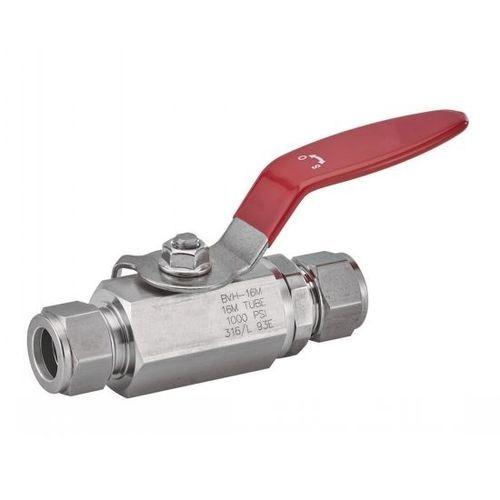 Кран шаровой серии 5473 рычажный для воды из нержавеющей стали