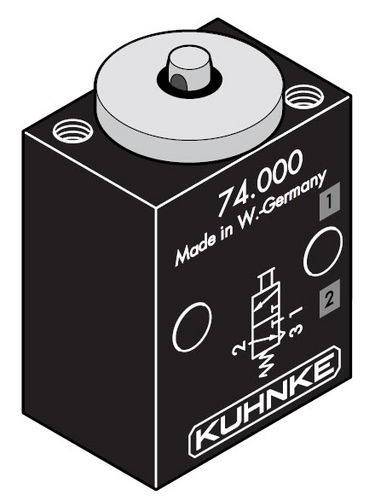 Пробковый клапан серии 74 для управления сжатым воздухом