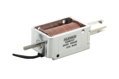 Линейный соленоид H2486-RF-24V DC-100% EDpower